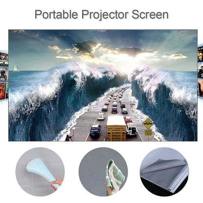Portable Projector Screen Indoor/Outdoor