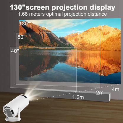 4K Mini-Projector with Android 11 Home Cinema Outdoor portable